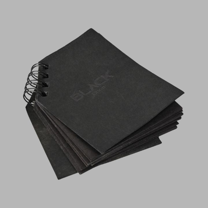 BLACK To Do Diary