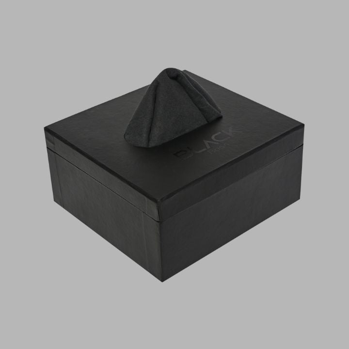 BLACK Tissue Box