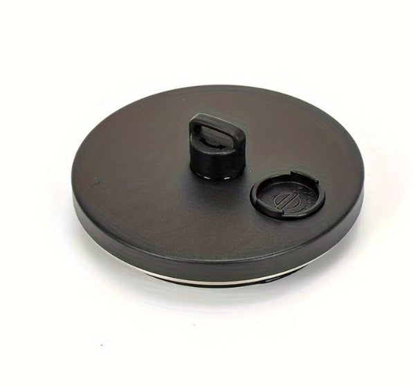 BLACK Tumbler with Straw- 610ml