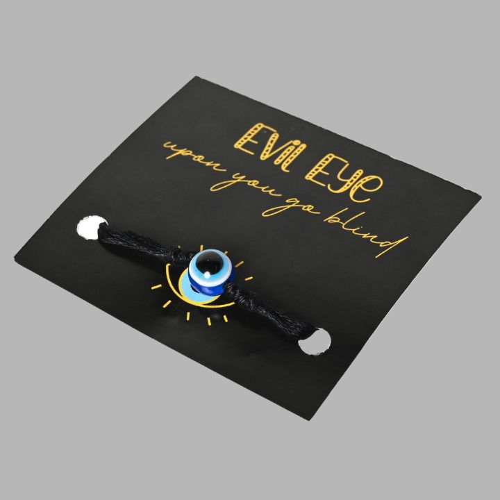 BLACK Evil Eye Band