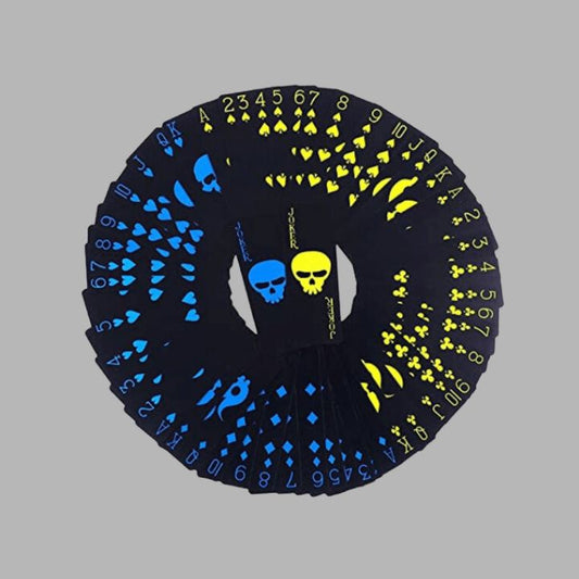 BLACK Mini Playing Cards