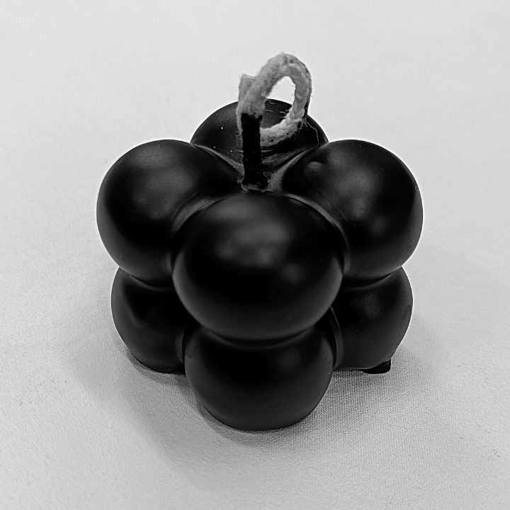 Scented Candle Black Bubble