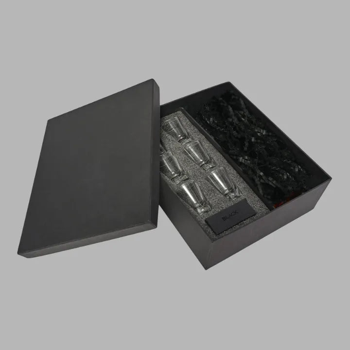 BLACK Shot Glass Gift Hamper