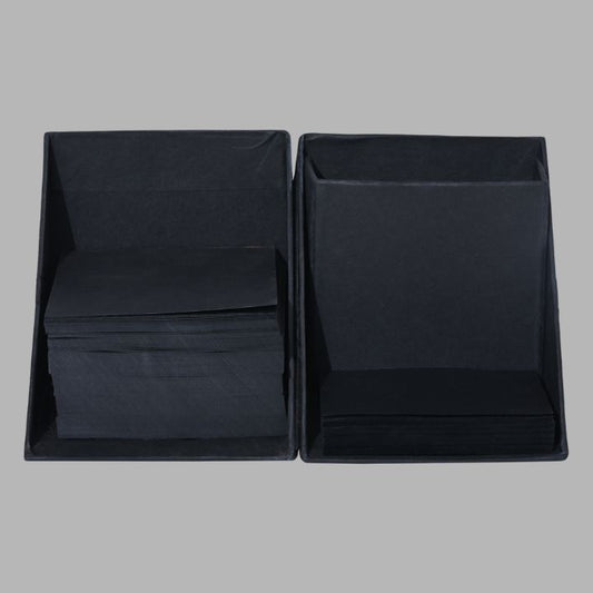 BLACK Cube Style Foldable Sticky Memo Pads