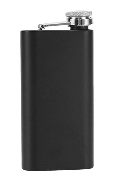 BLACK Hip Flask - 250ml