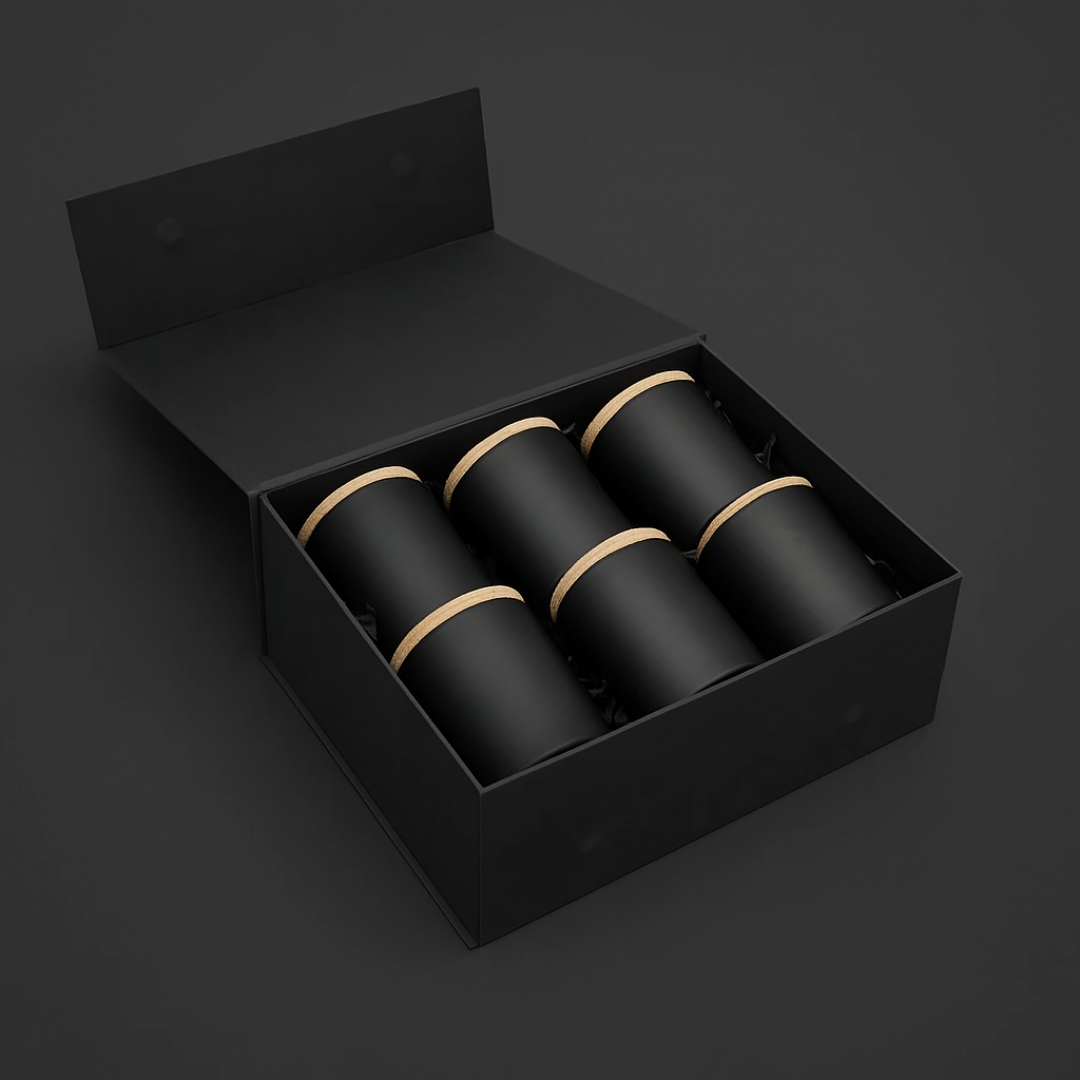 BLACK Luxury Candle Set