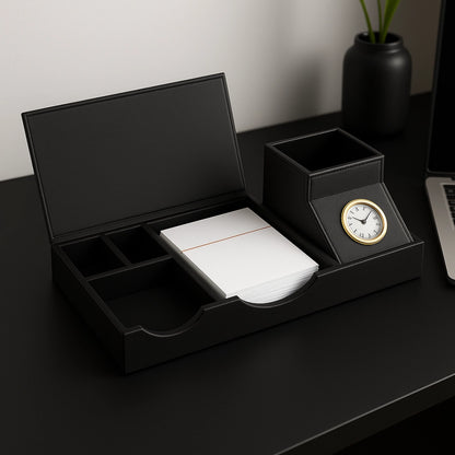 Black Desk Organiser