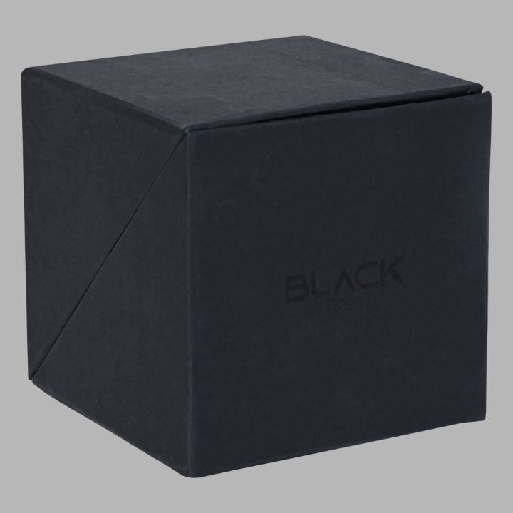 BLACK Cube Style Foldable Sticky Memo Pads