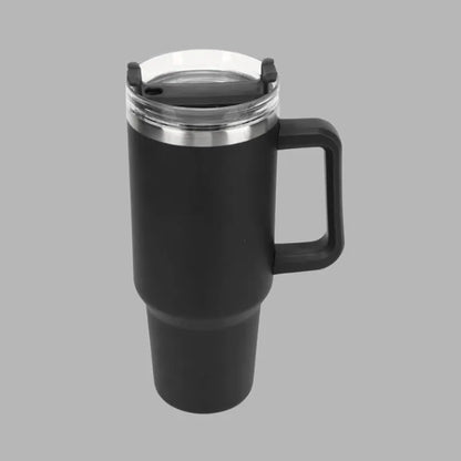 Black Vaccum Travel Mug - 1200ml